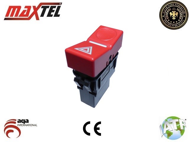 Ford Cargo Dörtlü Flaşer Anahtarı 8 Pin MAXTEL