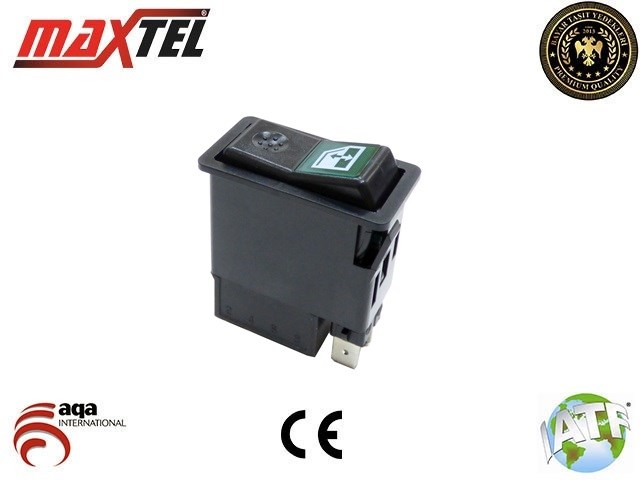 Ford Cargo Cam Kaldırma Anahtarı Sol 8 Pin MAXTEL