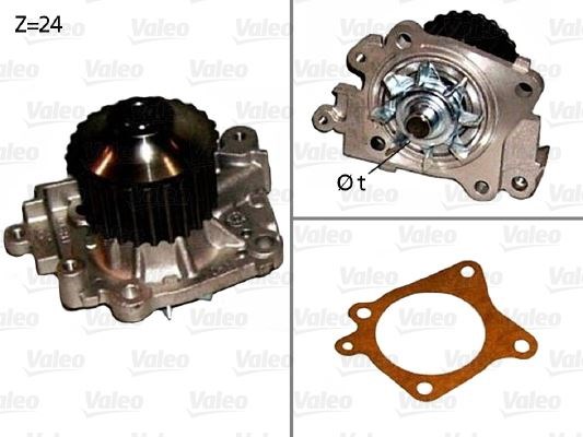 Mitsubishi Carisma 1.6L Devirdaim Su Pompası VALEO