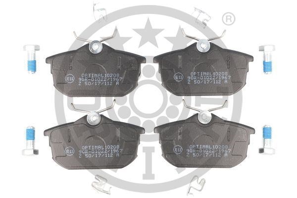 Mitsubishi Carisma Arka Fren Balatası OPTIMAL