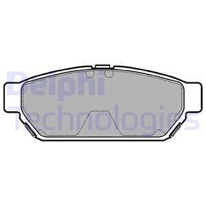 Mitsubishi Proton Arka Fren Balatası DELPHI