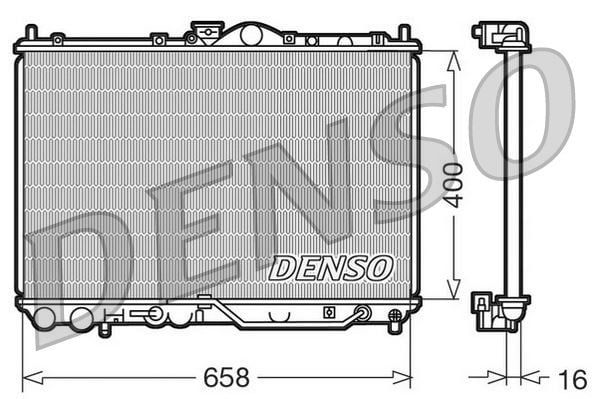 Mitsubishi Carisma Motor Su Radyatörü DENSO