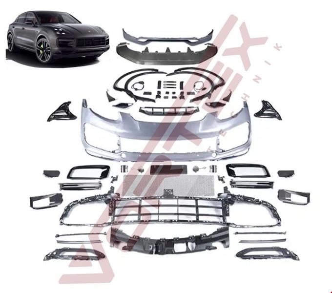 Porsche Cayenne 2011- İçin 2020- Ön Tampon Dönüşüm Seti DOGAN-