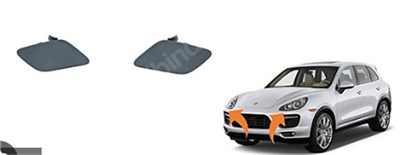 Porsche Cayenne Far Yıkama Kapağı Ön Sol GKL