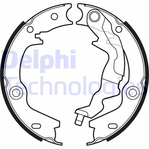 Kia Cerato Arka Fren Pabucu DELPHI