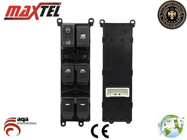 Kia Cerato Cam Kaldırma Anahtarı Sol 18 Pin (09-12) MAXTEL