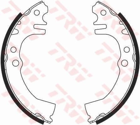 Daihatsu Charade Arka Pabuçlu Fren Balatası TRW