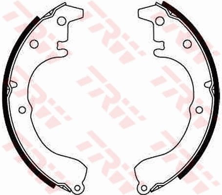 Toyota 1000 Arka Aks Pabuçlu Balata Kiti TRW