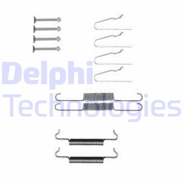 Jeep Cherokee Arka Fren Pabuç Montaj Takımı DELPHI