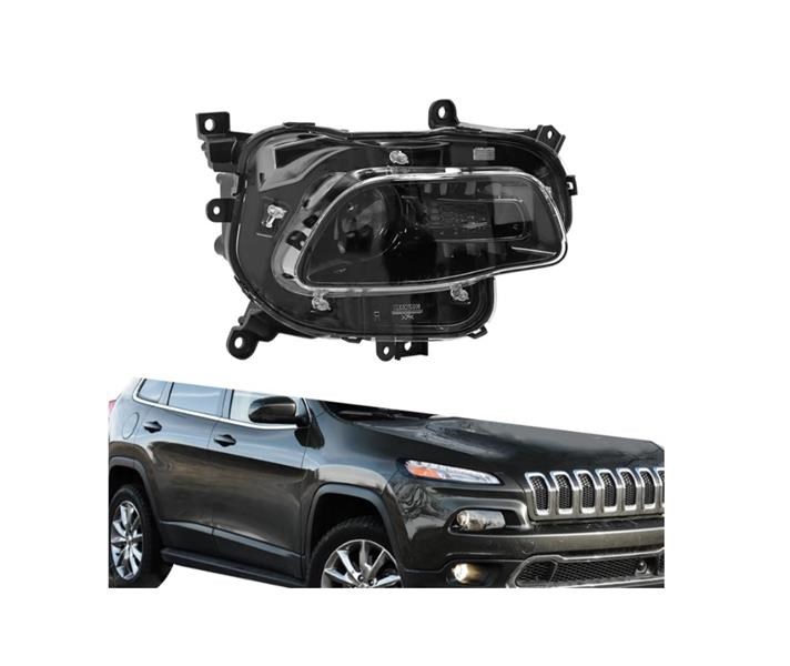 Jeep Cherokee Ön Far Sağ Siyah KL DOGAN-