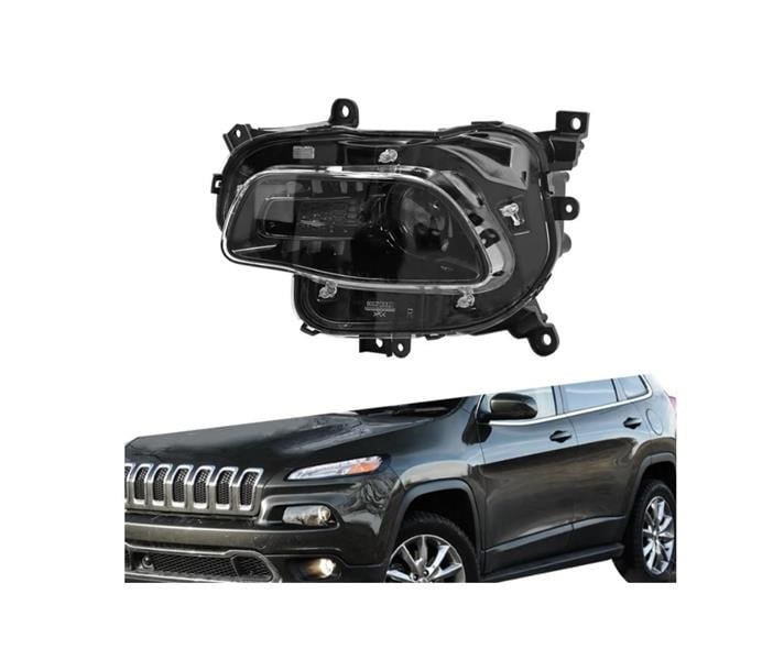 Jeep Cherokee Ön Far Sol Siyah KL DOGAN-