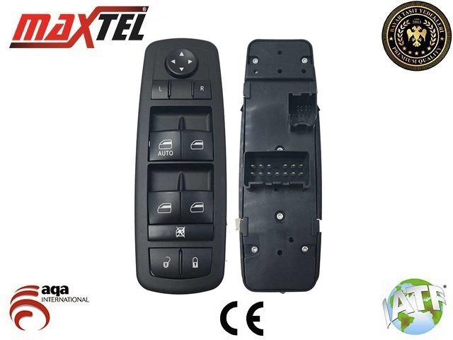 Jeep Cherokee Liberty Dodge Nitro Cam Kaldırma Anahtarı Sol [2008-2012] MAXTEL