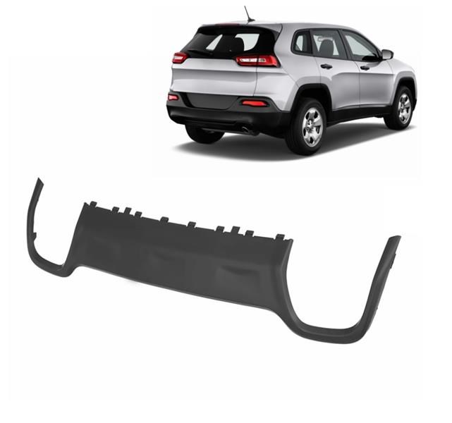 Jeep Cherokee Arka Tampon Alt Spoyler Çiftli KL DOGAN-