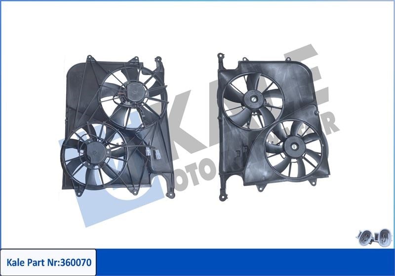 Chevrolet Captiva Opel Antara Fan Grubu KALE-RADYATOR