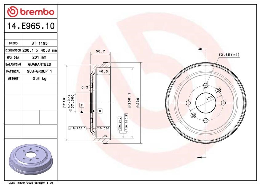 Chevrolet Aveo Fren Kampanası BREMBO