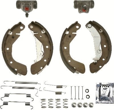 Chevrolet Aveo Kalos Daewoo Kalos Arka Aks Pabuçlu Balata Seti TRW