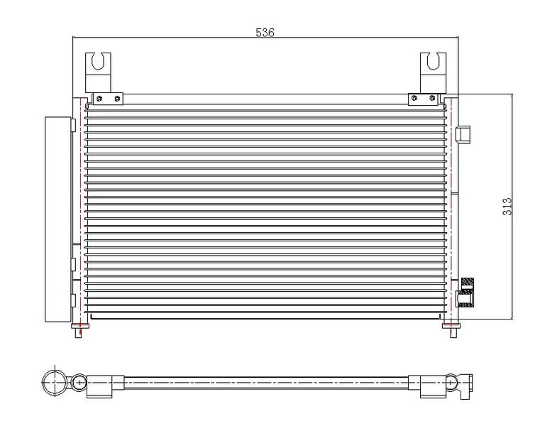 Chevrolet Spark Klima Kondenseri ORIS