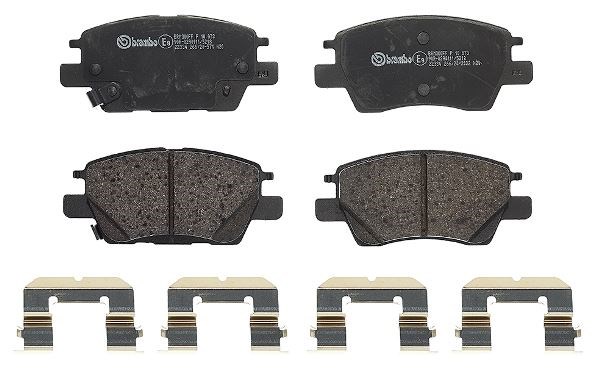 Chevrolet Low-Met Ön Fren Balatası BREMBO