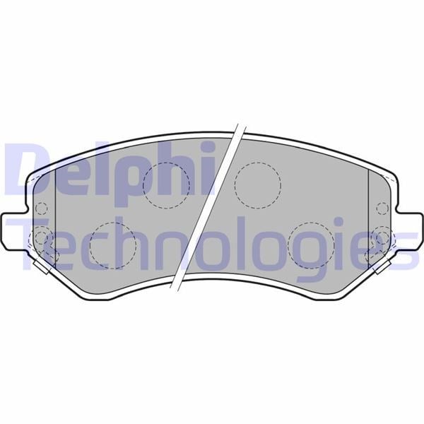Chrysler Voyager III Jeep Cherokee Dodge Caravan Ön Fren Balatası DELPHI