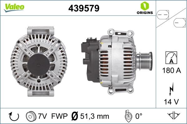 Chrysler LX Alternatör VALEO