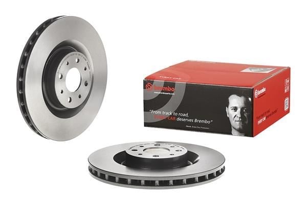 Chrysler Ön Fren Diski UV Kaplamalı BREMBO