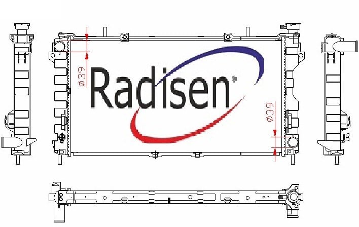 Chrysler Voyager III Radyatör RADISEN
