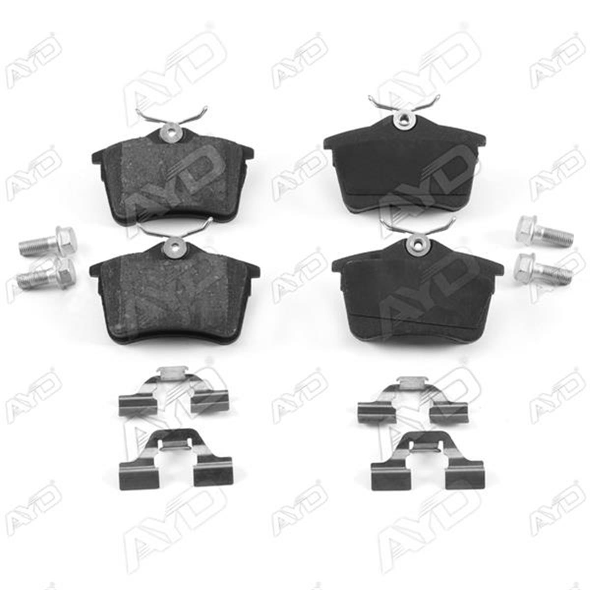 Peugeot 307 308 Partner Citroen C4 Arka Fren Balatası 1623180680-4254.14-4254.15-425