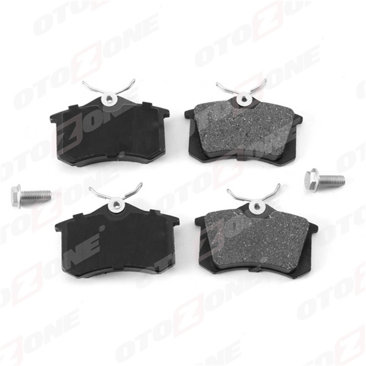 Renault Clio (2005>) Citroen Berlingo (1999>) Arka Fren Balata 1H0698451f-4250.56-Wva20960