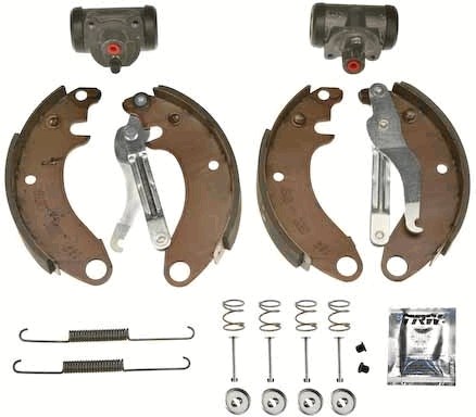 Citroen 2CV Acadiane Dyane Ön Aks Pabuçlu Balata Seti TRW