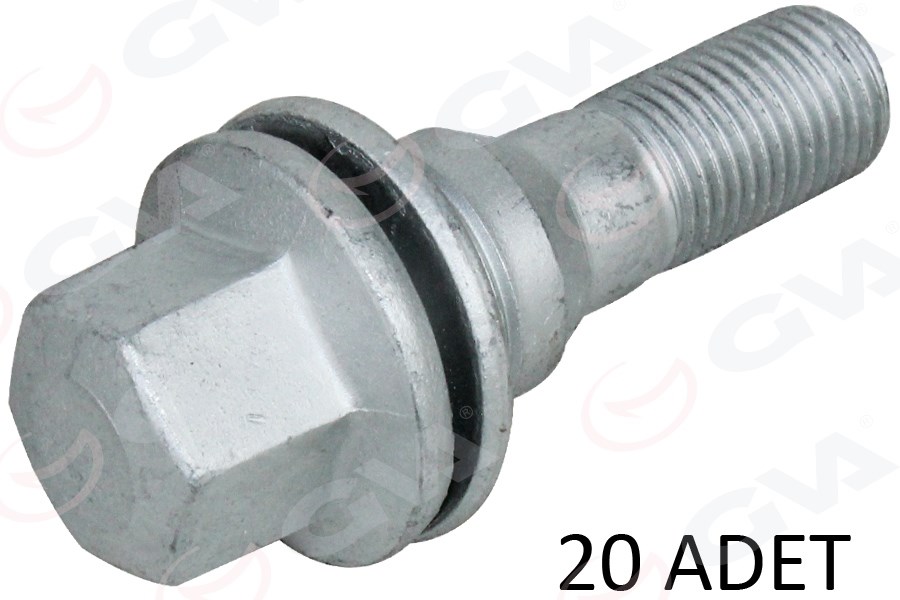 Peugeot 206 Bijon Civatası Flanşlı Geomet M12x1.25x17 GVA