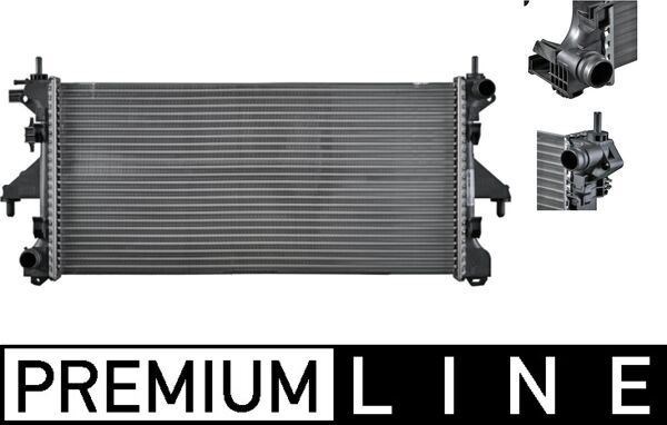 Citroen-Peugeot-Fiat Motor Su Radyatörü MAHLE