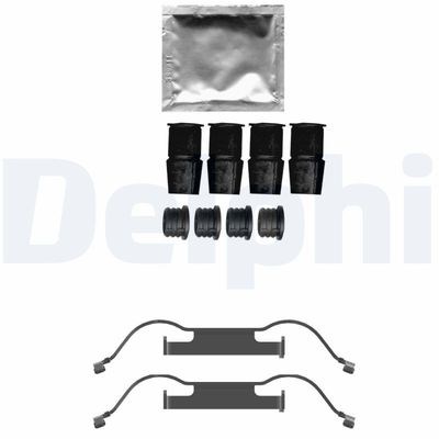 Citroen DS Opel Peugeot Fren Balata Montaj Takımı DELPHI