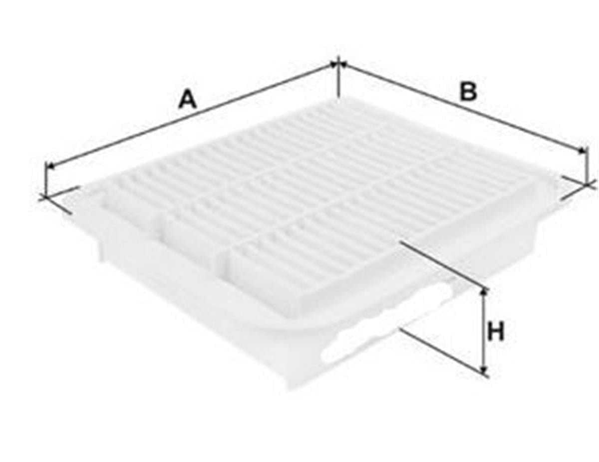 Peugeot 4008 Citroen C4 Aircross Mitsubishi Hava Filtresi Grat 1.6İ - 2.0İ