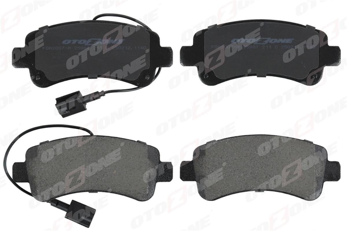 Citroen Jumper Fiat Ducato Peugeot Boxer Fren Balatası Arka 77367094-1612434080