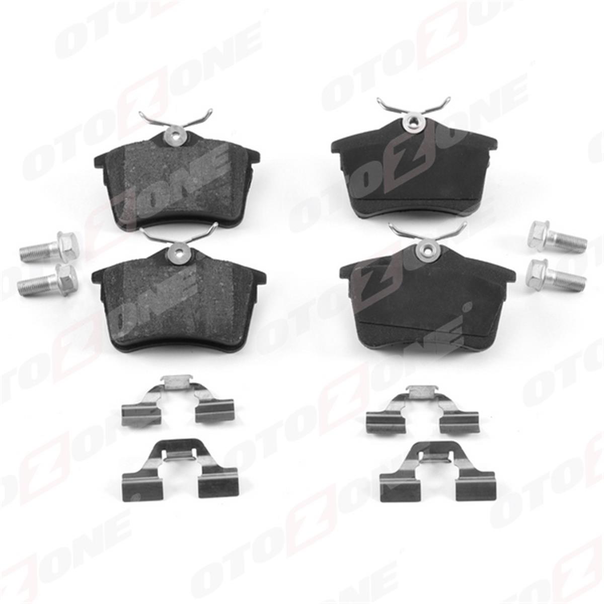 Peugeot 307 308 Partner Berlingo C4 Arka Fren Balatası 1623180680-4254.14-4254.15-425