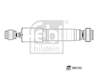 Citroen Arka Aks Amortisör FEBI
