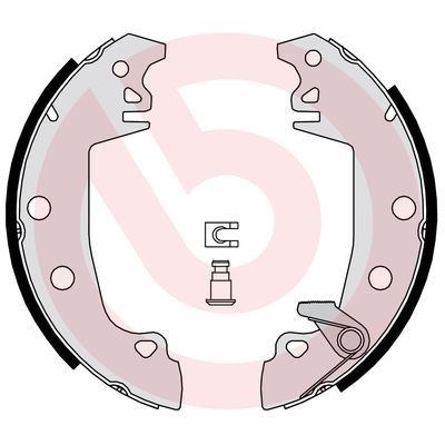 Citroen C15 Dacia Solenza Fren Pabucu BREMBO