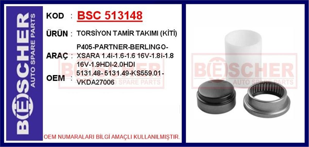 Peugeot 405 Partner Berlingo Xsara Torsiyon Tamir Takımı