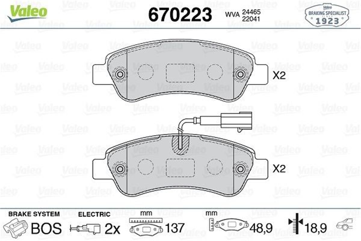 Peugeot Boxer Citroen Jumper Fiat Ducato (2006>) Fren Balatası Arka 1673603480-1614412180-77366679