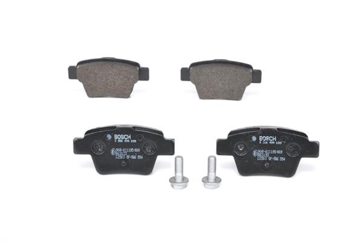 Peugeot 307 Citroen C4 Arka Fren Balatası Küçük Tip 4254.19-4254.40-4253.98-4253.2