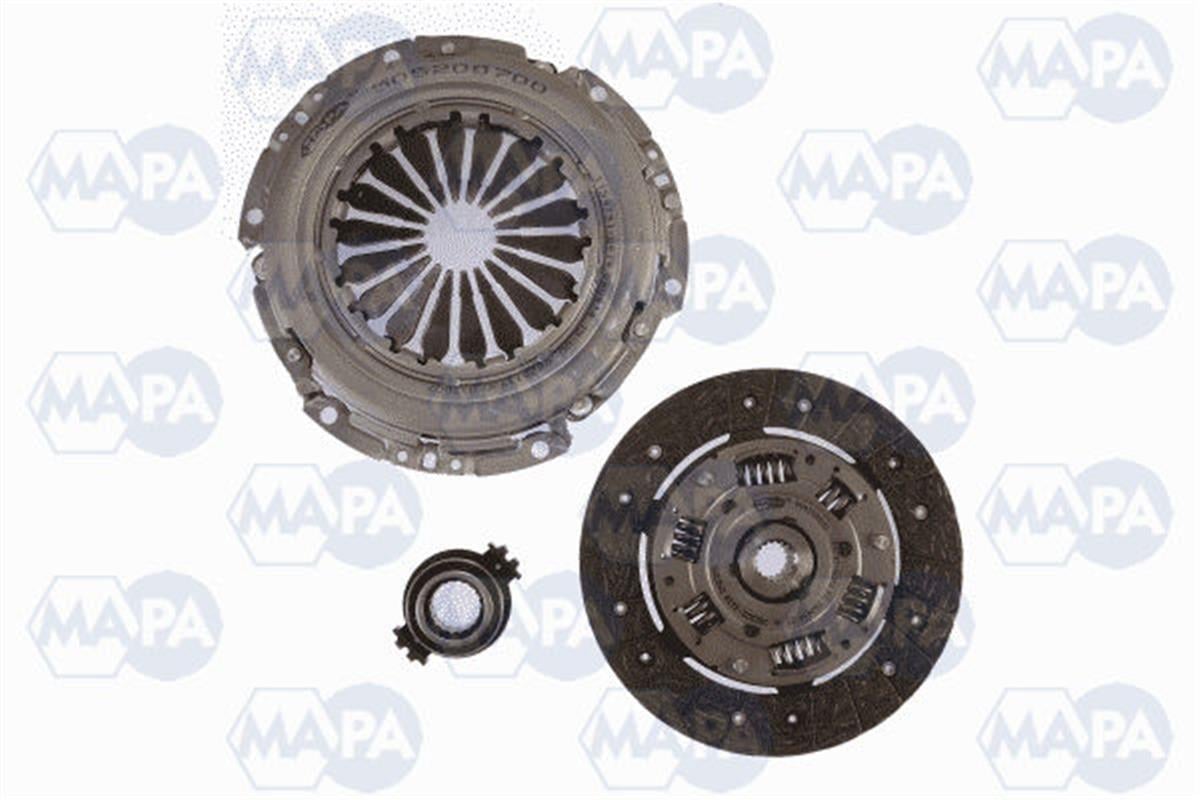 Citroen C3 Debriyaj Seti 206-Berl-Part-C2-C3-C4-Saxo-Xsara-106-306-307 1.1-1.4-1 2050.H5-2050.R3-2050.Q8