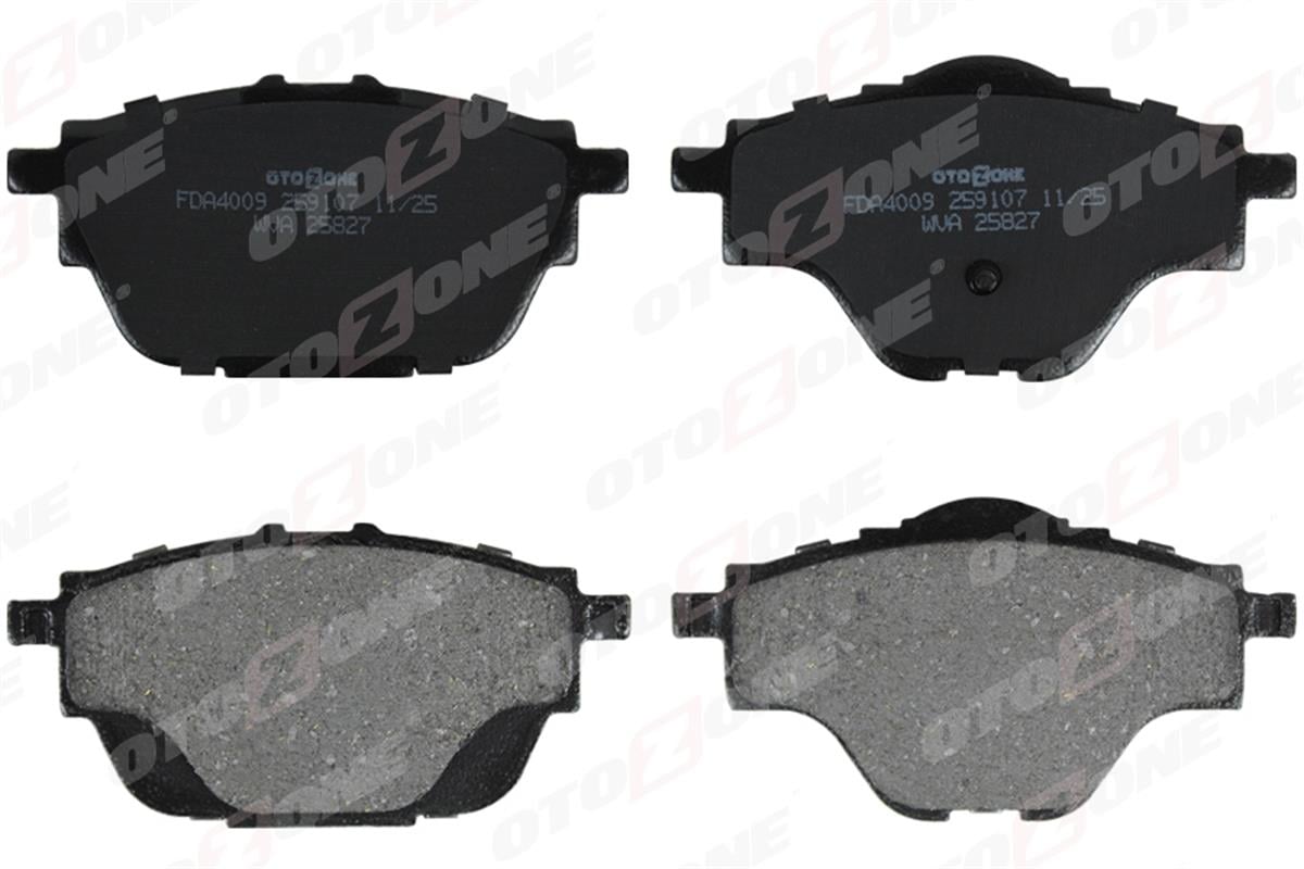 Citroen C4 Grand Spacetourer C5 Aircross Arka Fren Balatası 95525386-1609000980-1647874380