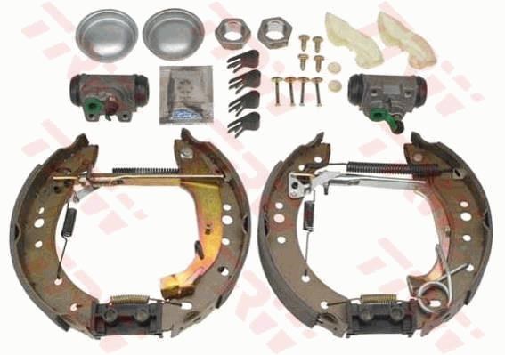 Citroen C2 C3 Arka Aks Pabuçlu Balata Kiti TRW