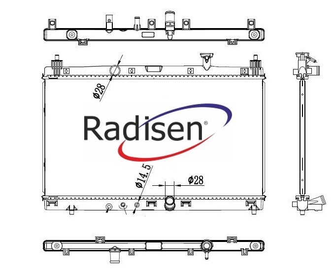 Honda City Fit Radyatör 1.5 RADISEN