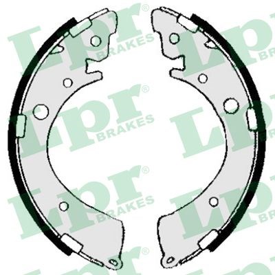 Honda Civic Arka Kampana Pabuç Balata 1.4L 1.6L 96-01 / 1.6L 01-05 / HR-V... LPR