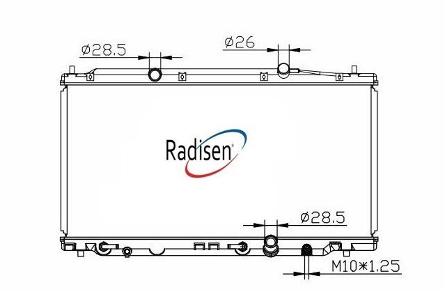 Honda Civic Radyatör RADISEN