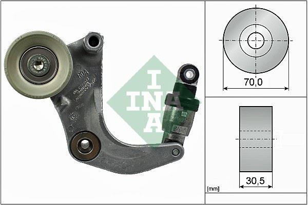 Honda Civic Alternatör Kayışı Otomatik Gergi Rulmanı Komple INA