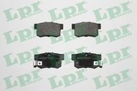 Honda Civic Accord Legend Suzuki SX4 Arka Fren Balatası LPR