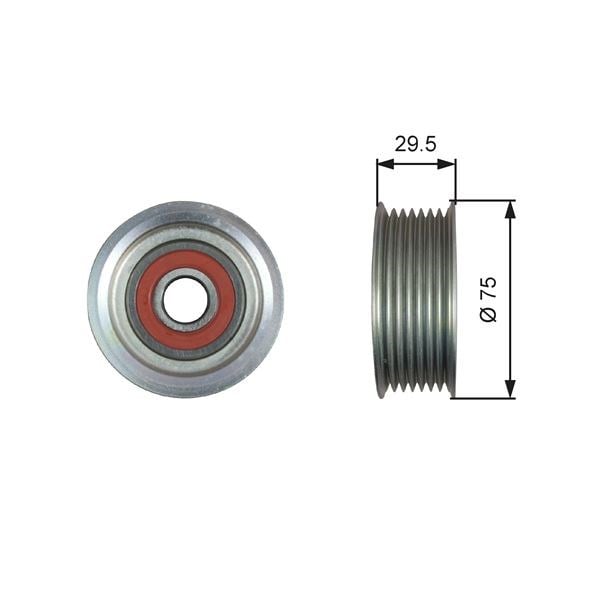 Honda Civic Civic S Alternatör Gergi Rulmanı 2.2 CTDİ N22A2 GATES