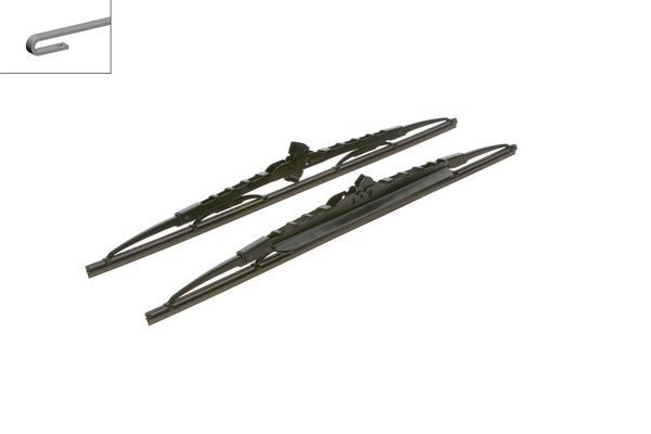 Honda Civic CRV Ford Fiesta Mitsubishi L200 Pajero Ön Silecek 47.5-47.5cm BOSCH